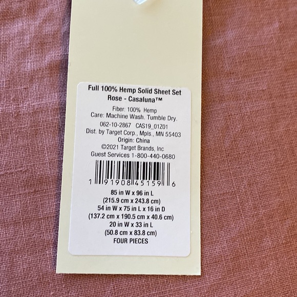 New with tags full set casa luna sheet set - Picture 4 of 6